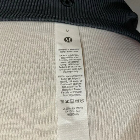 ✨Lululemon Ribbed Softstreme Sweetheart Tank Top | Black - Picture 8 of 9